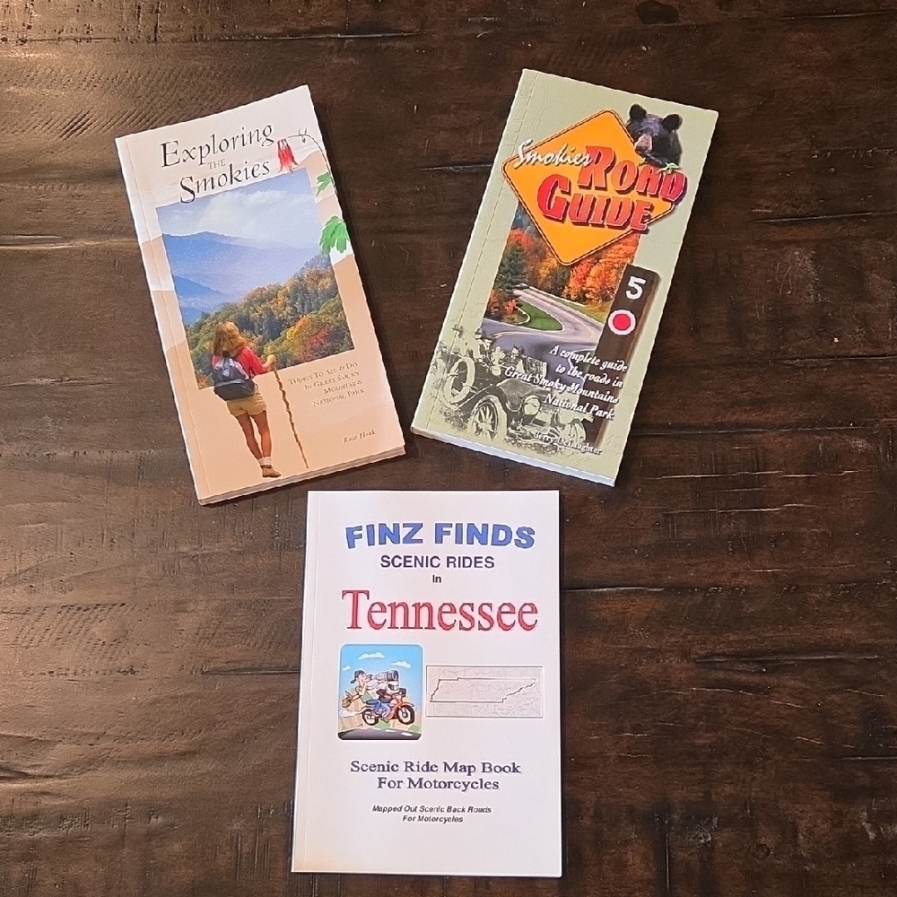 Three Scenic Travel Guides For The Smoky Mountains And Tennessee Motorcycle Ride